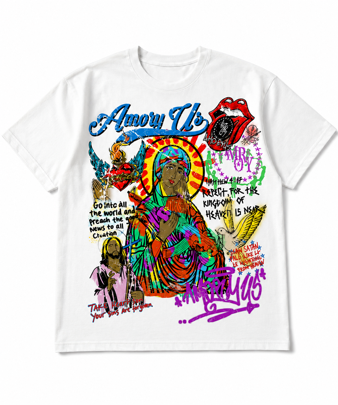 AmoryU$ "Virgin Mary" Tee